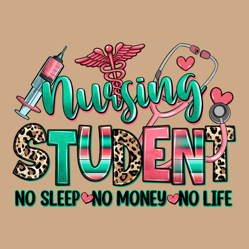 Nursing Student No Sleep No Money No Life Vintage Hoodie by RanaPortraitStore | Teevron