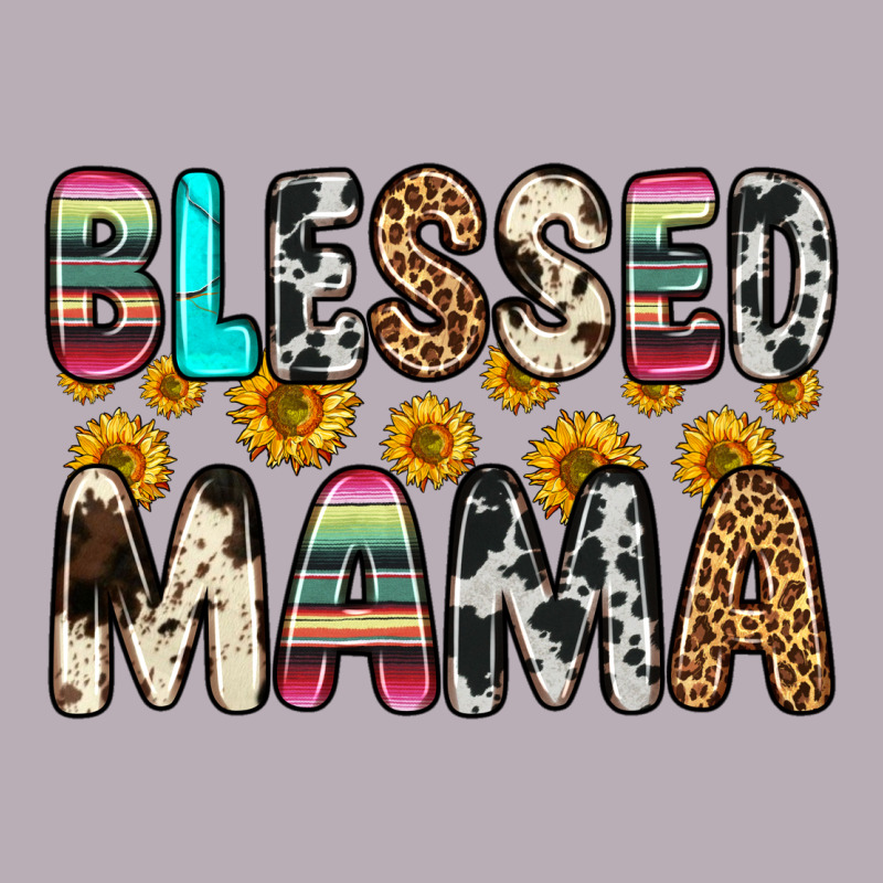 Blessed Mama Vintage Tee by Zillion Design Studio | Teevron