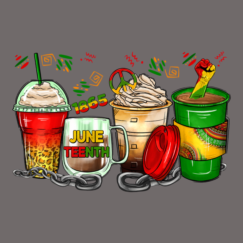 Juneteenth Coffee Cups Urban Heavy Tee by Zillion Design Studio | Teevron