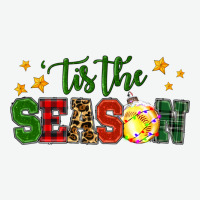 'tis The Season Softball Christmas Urban Heavy Tee | Teevron