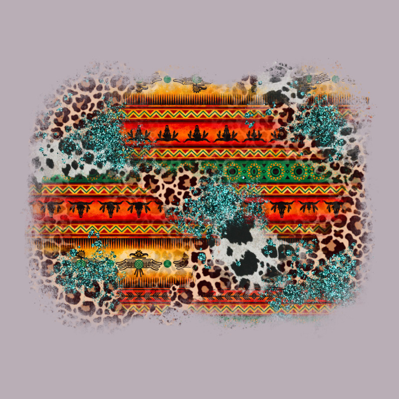 Leopard Aztec Background Vintage Tee by Zillion Design Studio | Teevron