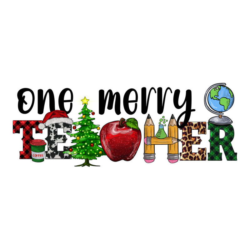 One Merry Teacher Urban Heavy Tee by RanaPortraitStore | Teevron