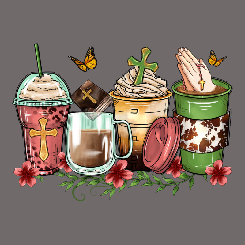 Faith Coffee Cups Urban Heavy Tee by Zillion Design Studio | Teevron