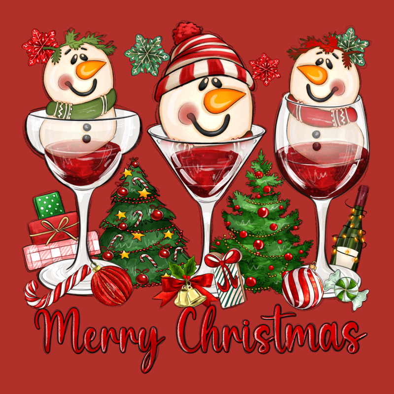 Merry Christmas Wine And Cocktails Premium Hoodie by MaliasSmallBusiness | Teevron