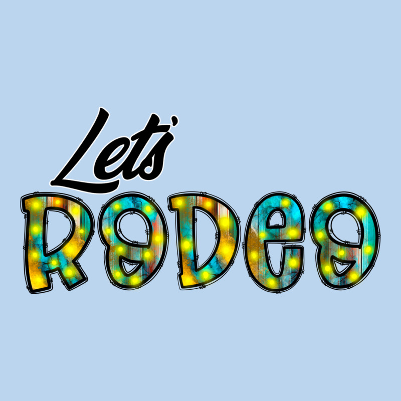 Let's Rodeo Classic Tee by CowhideDigitalArt | Teevron