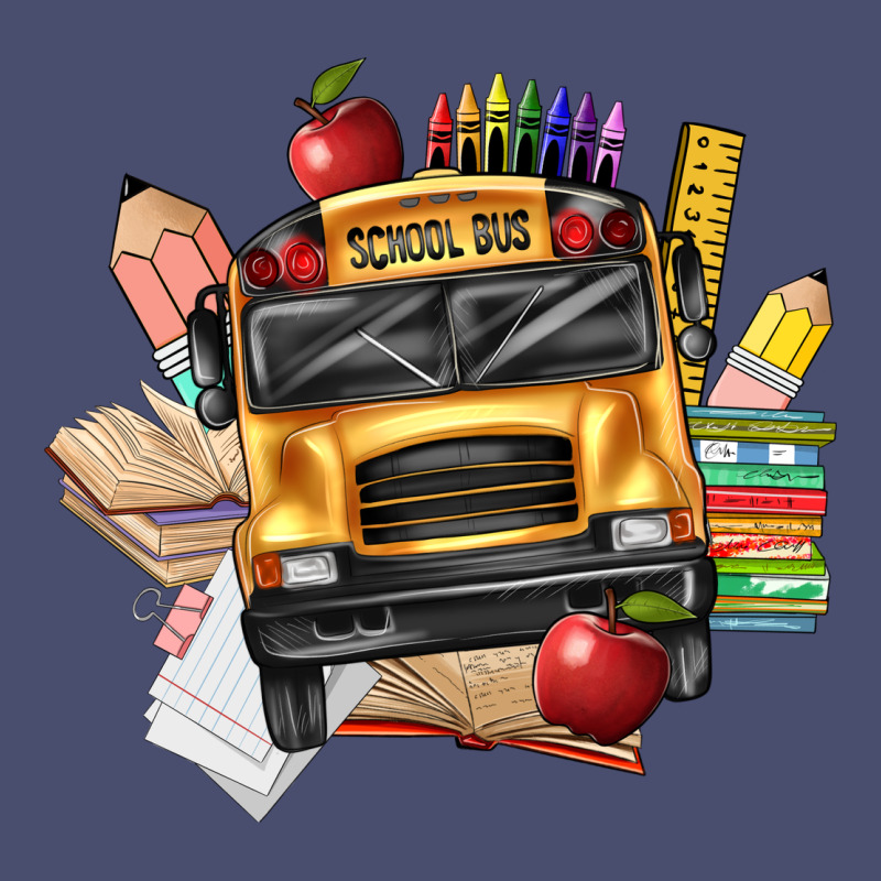 School Bus Driver Front Vintage Tee by texasbilliewilder | Teevron