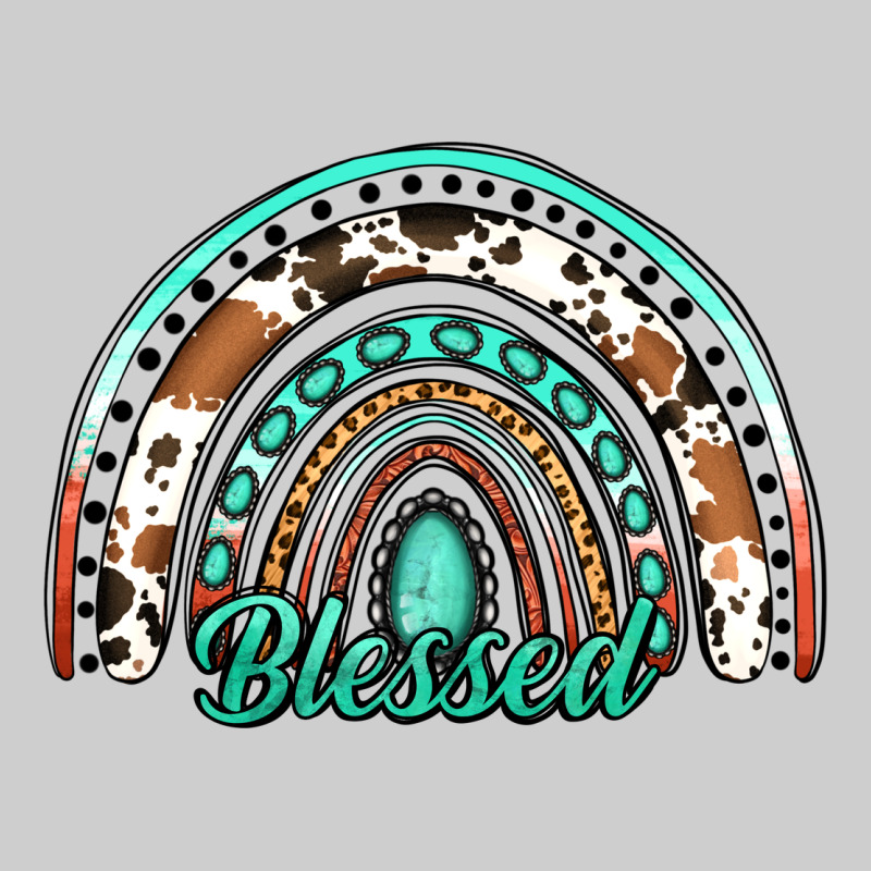 Blessed Western Rainbow Premium Sweatshirt by Jasminsmagicworld | Teevron