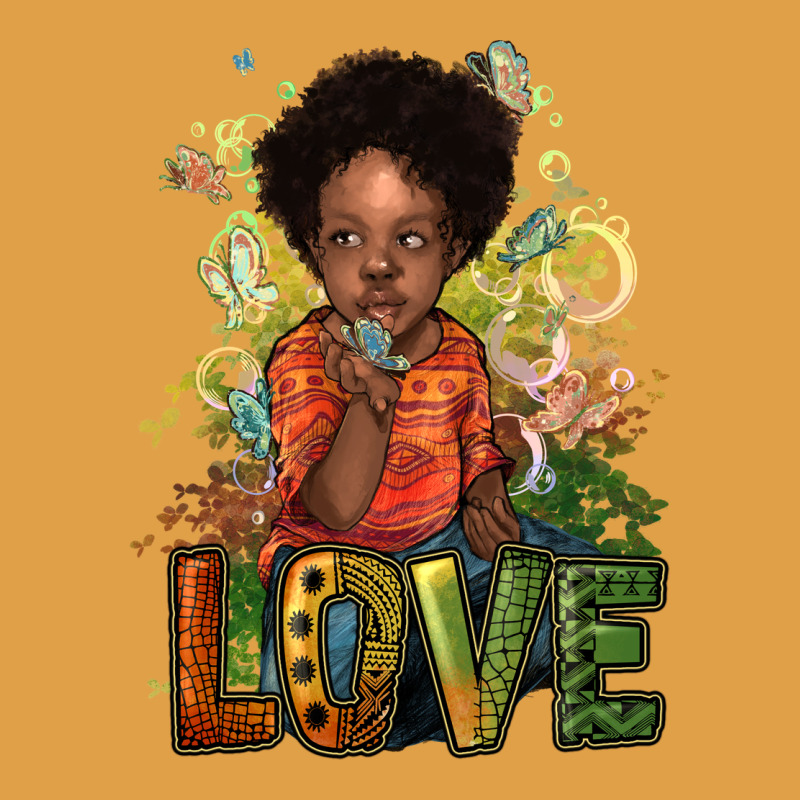 Black Afro Boy Love Premium Hoodie by NancyCooperArtShop | Teevron