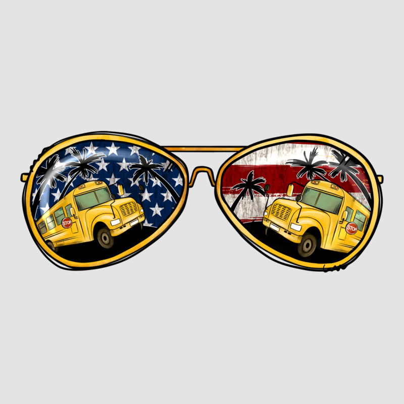 Bus Driver American Sunglasses Premium Sweatshirt by Jasminsmagicworld | Teevron