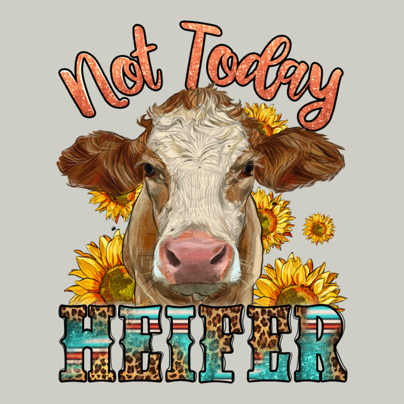 Heifer With Sunflowers Heavyweight Hoodie by LillyAllenDesigns | Teevron