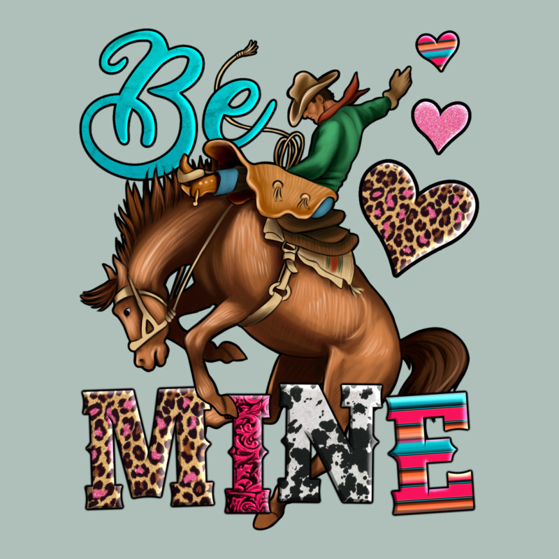 Be Mine Cowboy Rodeo Valentines Day Heavyweight Hoodie by Jasminsmagicworld | Teevron