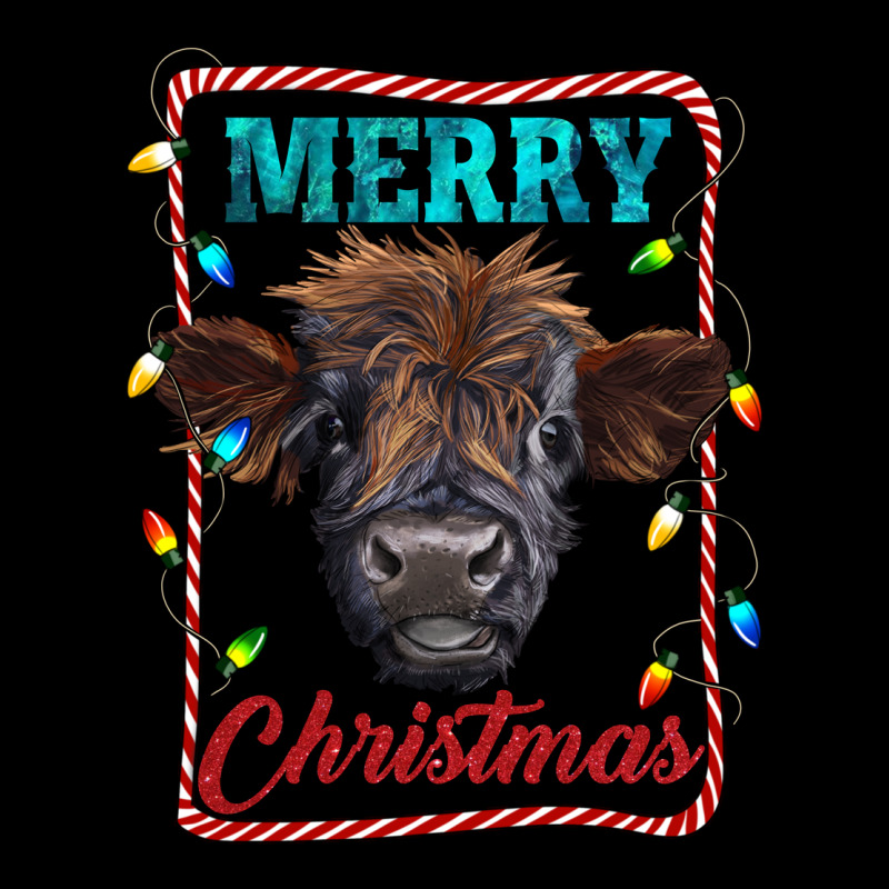 Merry Christmas Calf Heavyweight Sweatshirt by RanaPortraitStore | Teevron