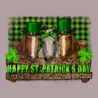 Happy St. Patricks Day Horses With Leprechaun Vintage Hoodie | Teevron