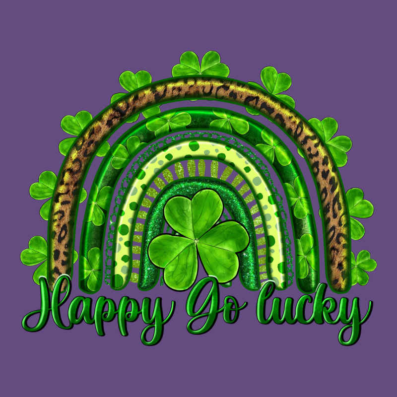 St. Patricks Day Happy Go Lucky Vintage Hoodie by RanaPortraitStore | Teevron