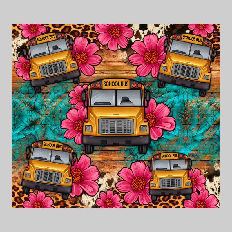 School Bus Leopard Cowhide Premium Tee by Artiststas | Teevron