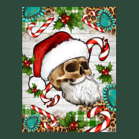 Christmas Hippie Skeleton Santa Zipper Hoodie | Teevron