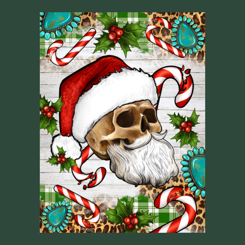 Christmas Hippie Skeleton Santa Zipper Hoodie by Artiststas | Teevron