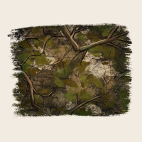 Green Hunter Camouflage Pattern Brushstroke Premium Sweatshirt | Teevron