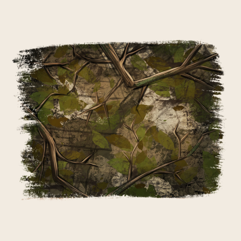 Green Hunter Camouflage Pattern Brushstroke Premium Sweatshirt by Jasminsmagicworld | Teevron