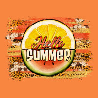 Hello Summer Watermelon Lemon Premium Sweatshirt | Teevron