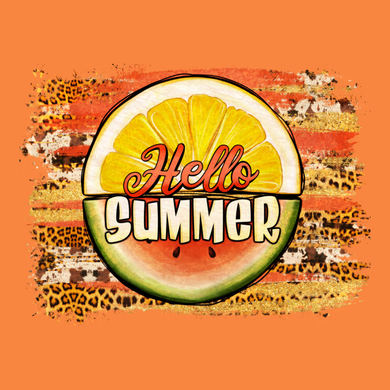 Hello Summer Watermelon Lemon Premium Sweatshirt by Jasminsmagicworld | Teevron