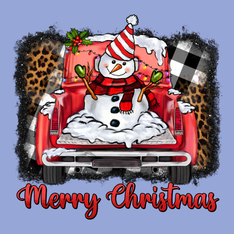Merry Christmas Truck Snowman Classic Tee by BarkalooDesign | Teevron