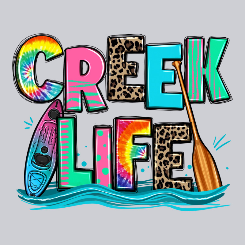 Creek Life Kayaking Heavyweight Sweatshirt by Zillion Design Studio | Teevron