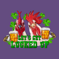 St. Patricks Day Roosters Lets Get Lucked Up Vintage Hoodie | Teevron
