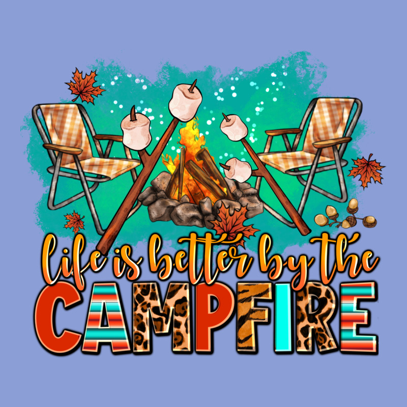 Life Is Better By The Campfire Long Sleeve Tee by AdoDesignShop | Teevron