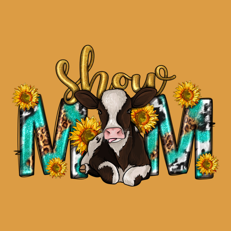 Show Mom With Cow Mothers Day Urban Heavy Tee by texasbilliewilder | Teevron