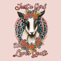 Just A Girl Who Loves Goats Premium Sweatshirt | Teevron