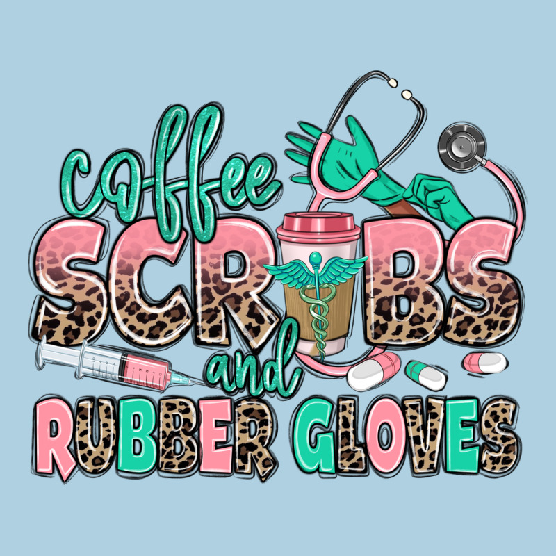 Coffee Scrubs And Rubber Gloves Premium Hoodie by MaliasSmallBusiness | Teevron