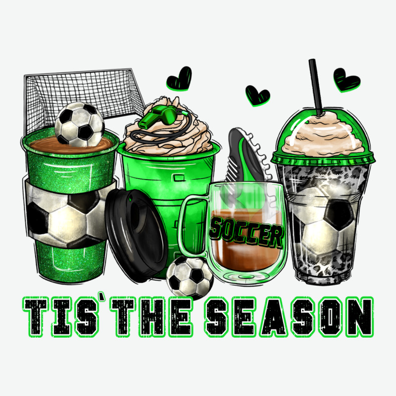 Tis' The Season Soccer Coffee Cups Urban Heavy Tee by Zillion Design Studio | Teevron