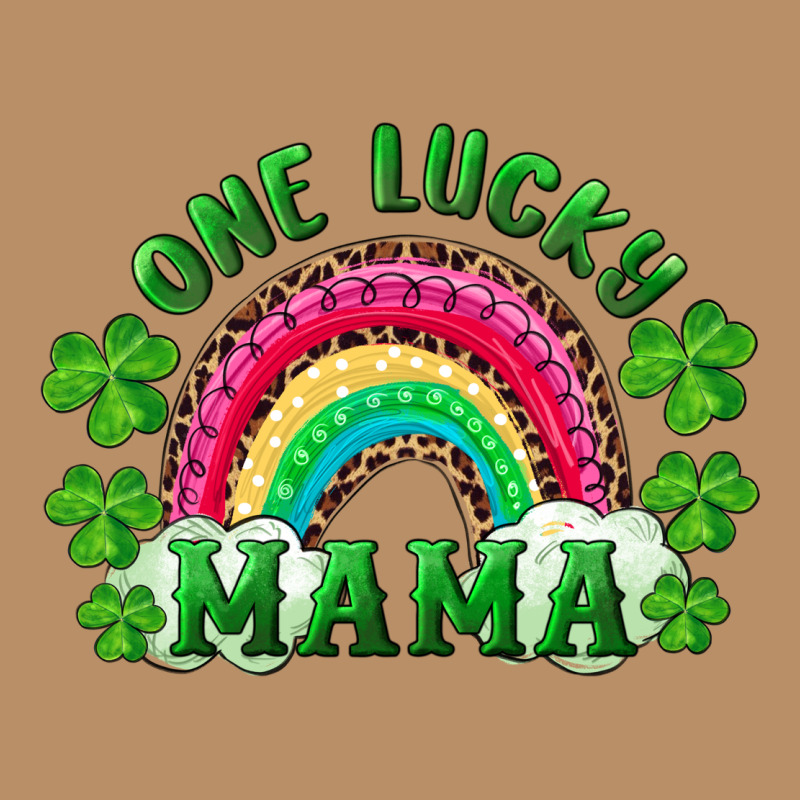 St Patricks Day One Lucky Mama Vintage Hoodie by RanaPortraitStore | Teevron