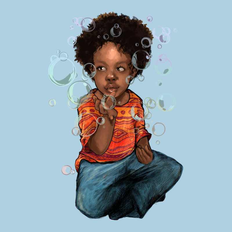 Afro Black Boy Premium Hoodie by NancyCooperArtShop | Teevron