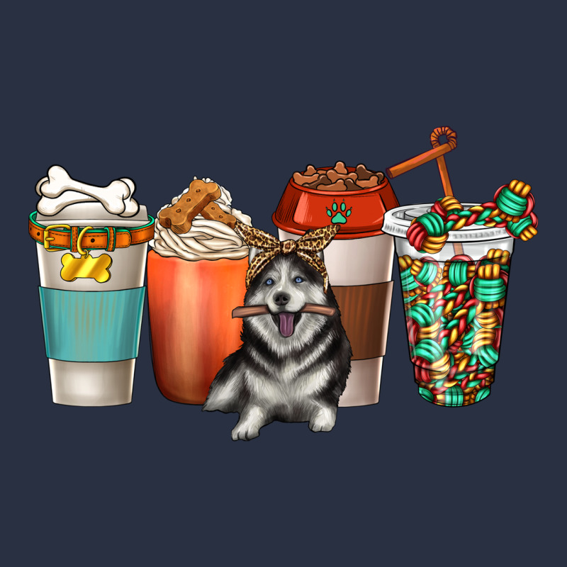 Alaskan Husky Dog Coffee Cups Heavyweight Sweatshirt by texasbilliewilder | Teevron