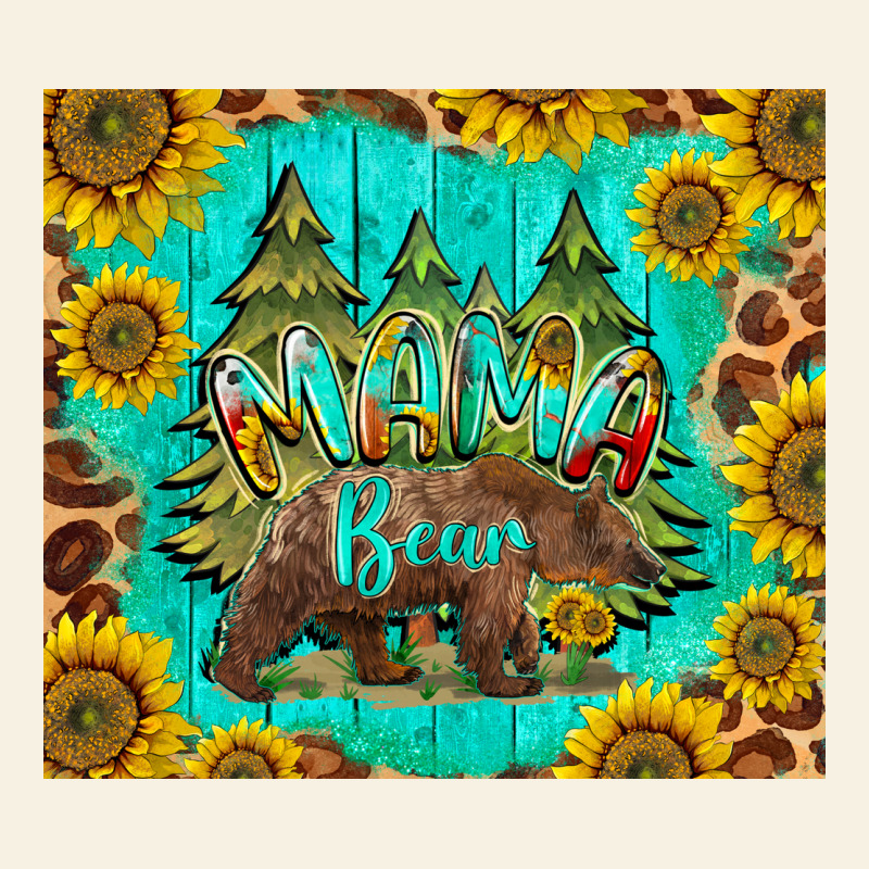 Mama Bear Vintage Tee by BarkalooDesign | Teevron