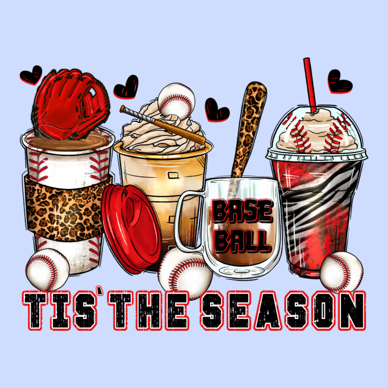Tis' The Season Baseball Coffee Cups Urban Heavy Tee by Zillion Design Studio | Teevron
