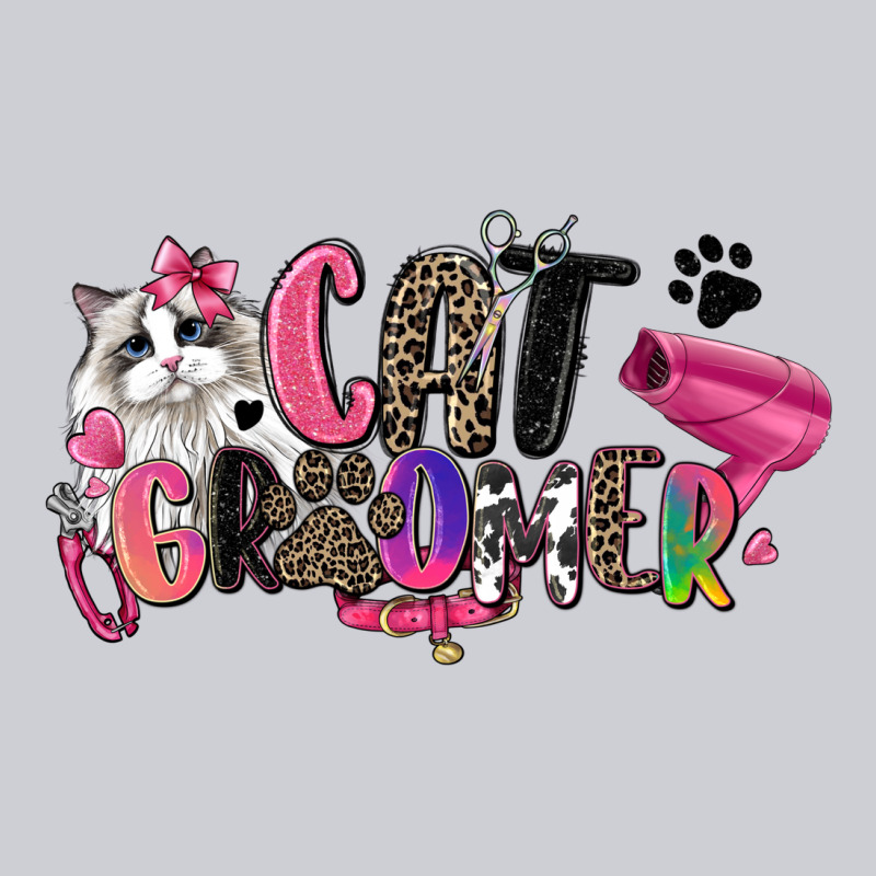 Cat Groomer Heavyweight Sweatshirt by Zillion Design Studio | Teevron