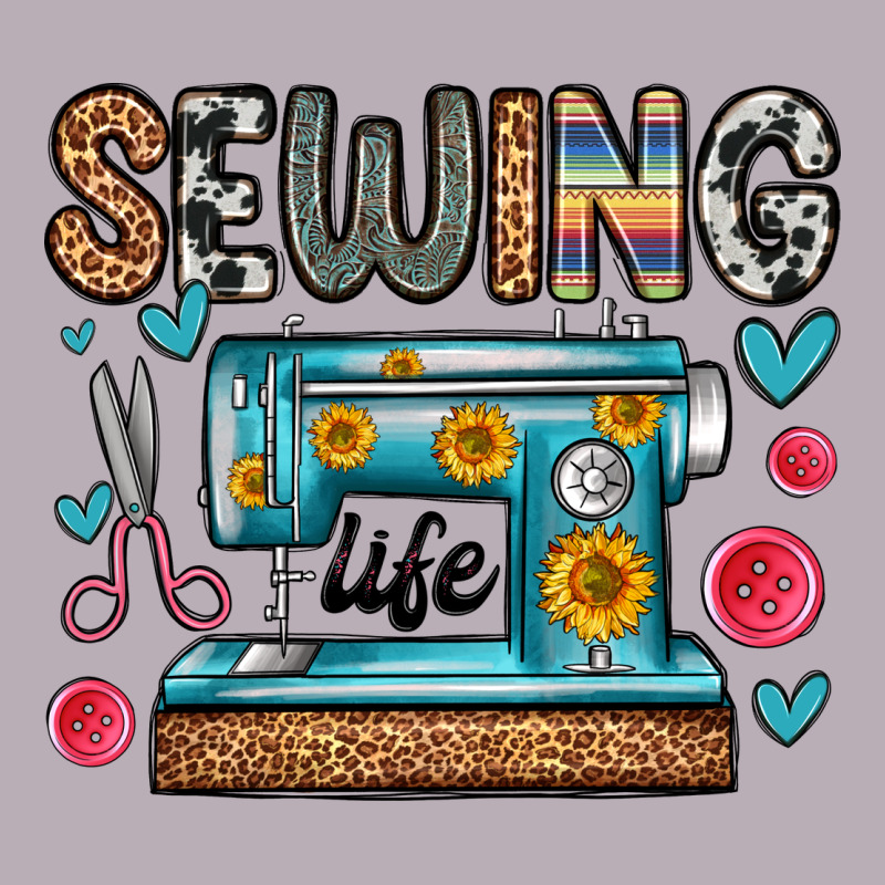 Sewing Life Vintage Tee by Zillion Design Studio | Teevron