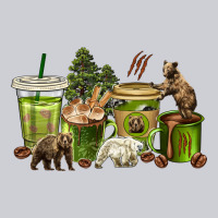 Bear Coffee Cups Heavyweight Sweatshirt | Teevron