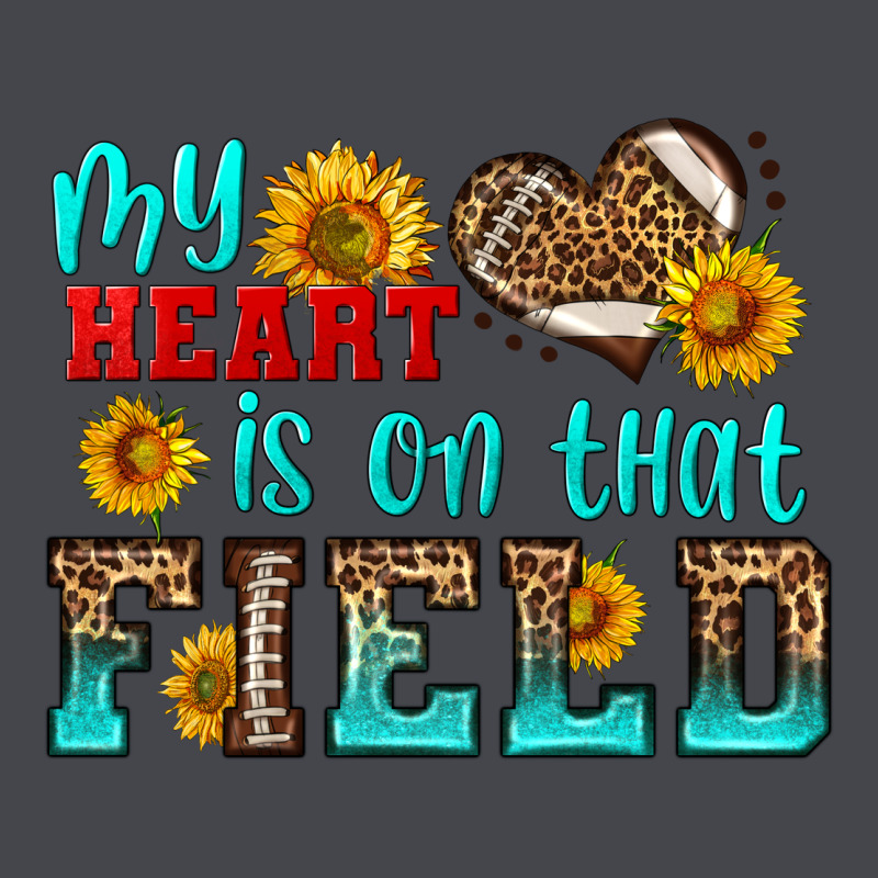 My Heart Is On That Field American Football Long Sleeve Tee by HRA Design Shop | Teevron