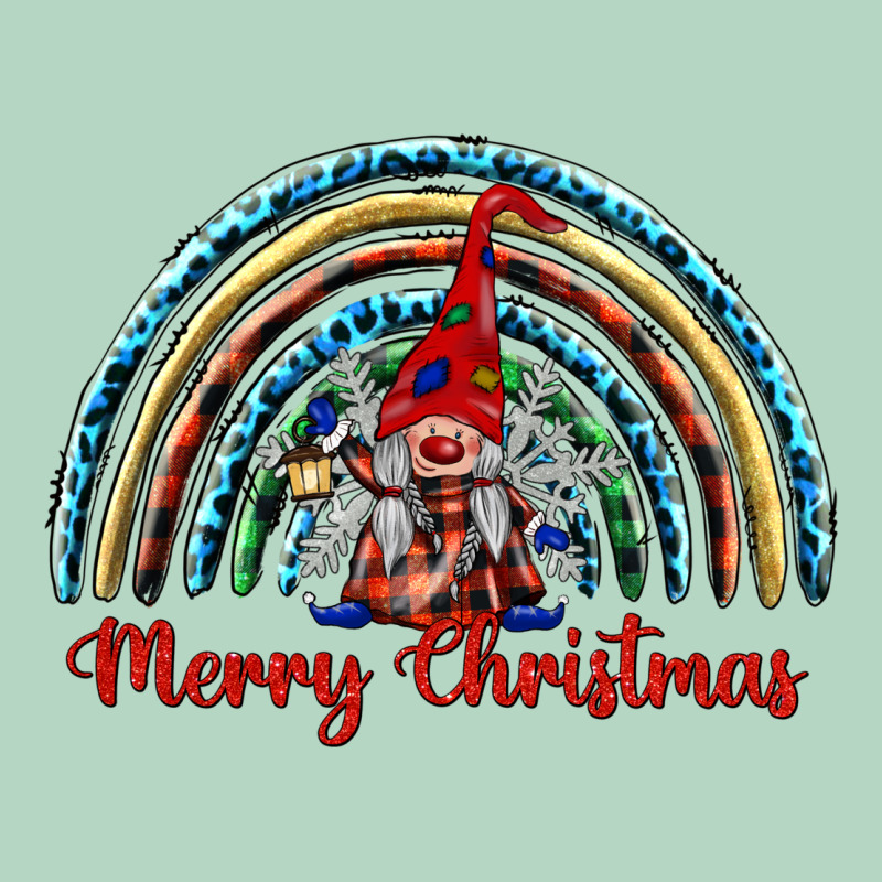Merry Christmas Gnomes   Rainbow Classic Tee by BarkalooDesign | Teevron