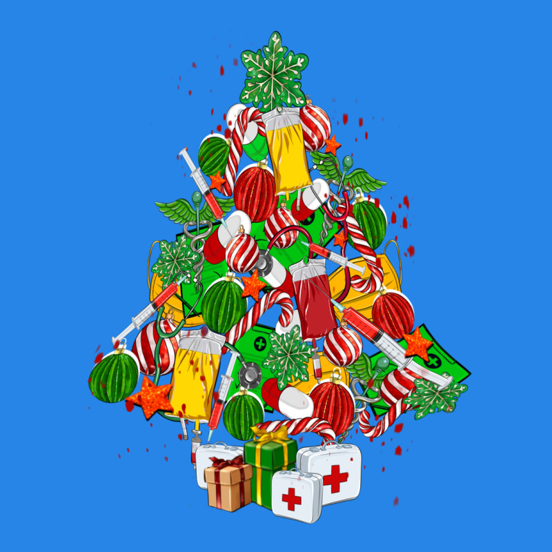 Nurse Christmas Tree Premium Hoodie by MaliasSmallBusiness | Teevron