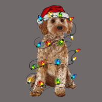Cockapoo With Christmas Lights Urban Heavy Tee | Teevron