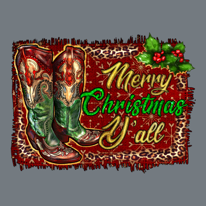 Merry Christmas Y'all Boots Heavyweight Sweatshirt by RanaPortraitStore | Teevron