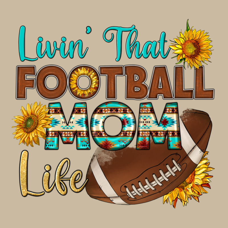 Livin' That Football Mom Life Long Sleeve Tee by HRA Design Shop | Teevron