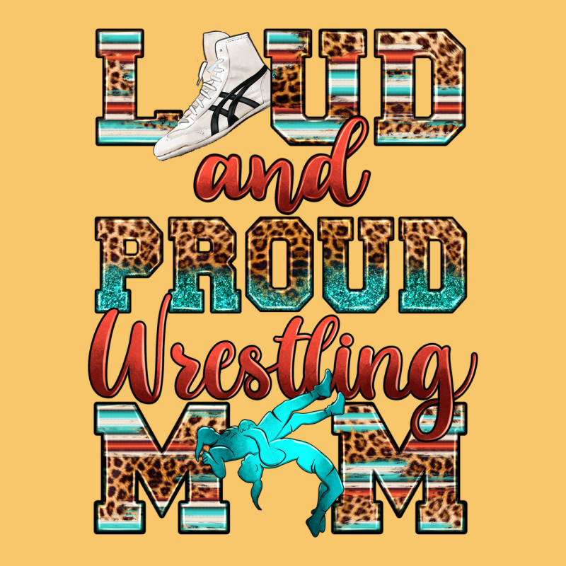 Loud And Proud Wrestling Mom Vintage Hoodie by RanaPortraitStore | Teevron
