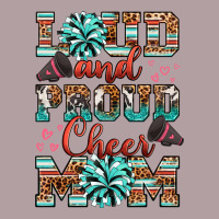 Loud And Proud Cheer Mom Vintage Hoodie | Teevron