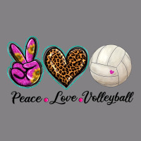 Peace Love Volleyball Heavyweight Hoodie | Teevron